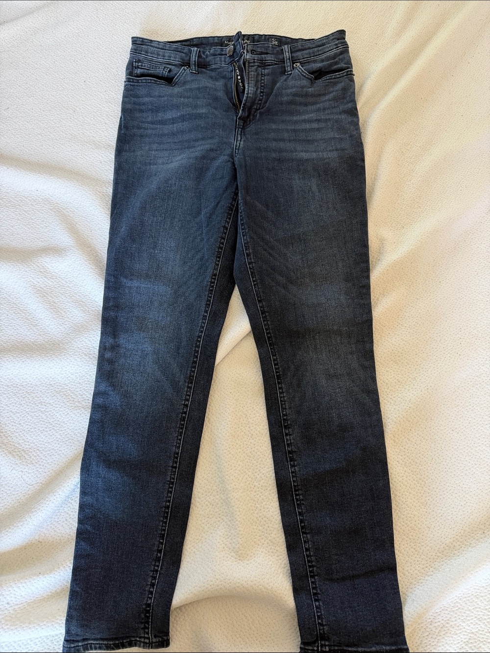 Womens Dark Blue Lucky Brand Bridgette Skinny Jeans 6/28
